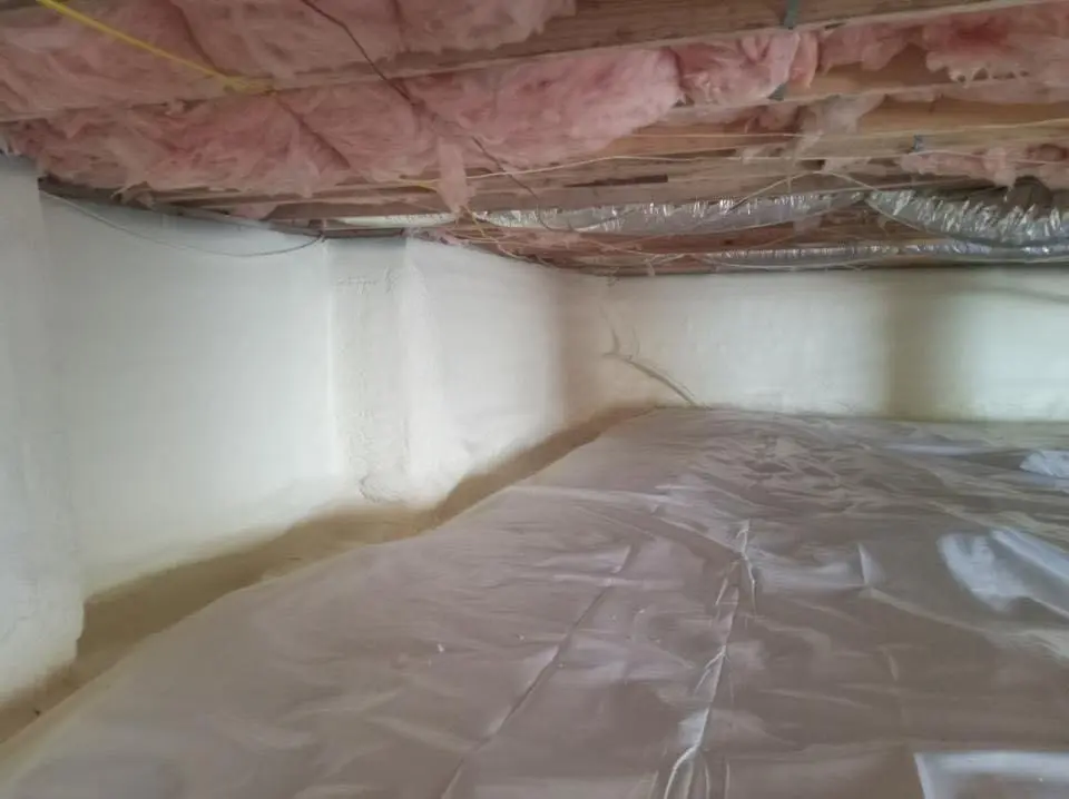 Crawl space encapsulation with closed-cell spray foam for Roof Maintenance in Fernley